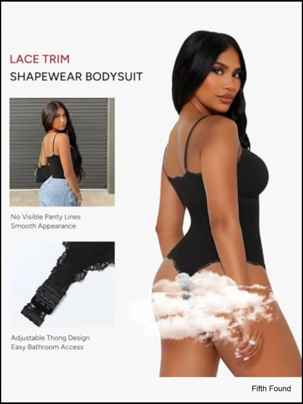 Lace Bodysuit Shapewear Tummy Control Sleeveless Cami Tank Going Out Top